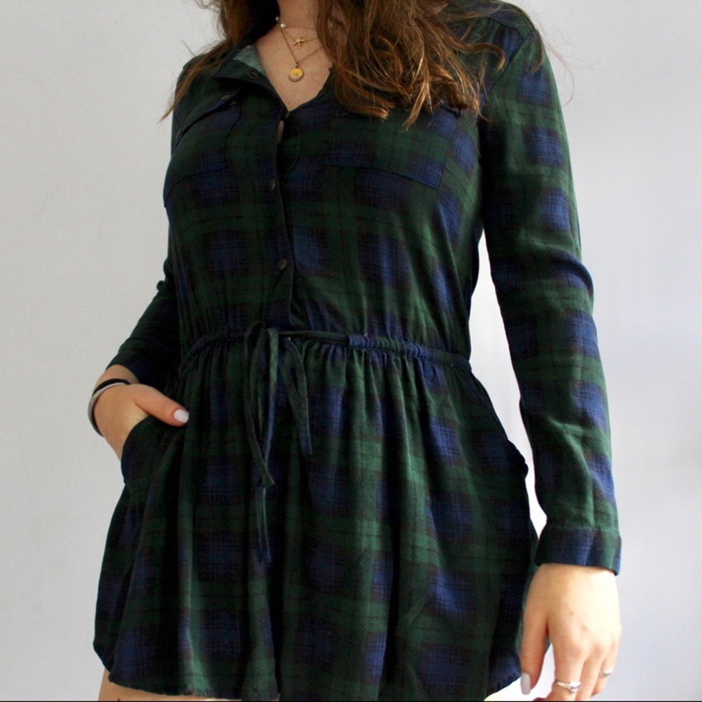 Flannel Dress/Long Shirt